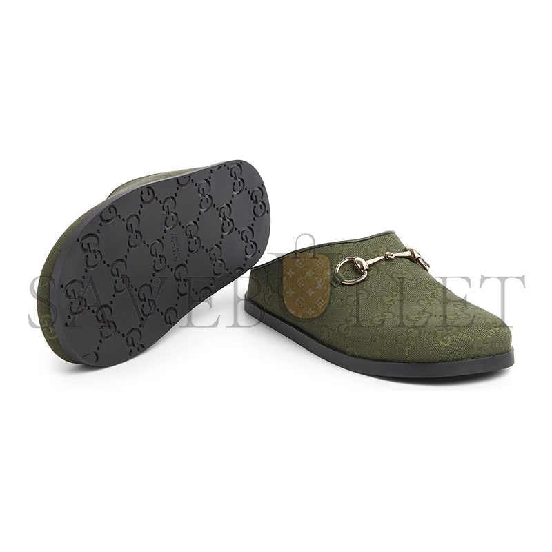 GUCCI WOMEN'S MULE WITH HORSEBIT 837130 GUCCI WOMEN'S MULE WITH HORSEBIT 837130